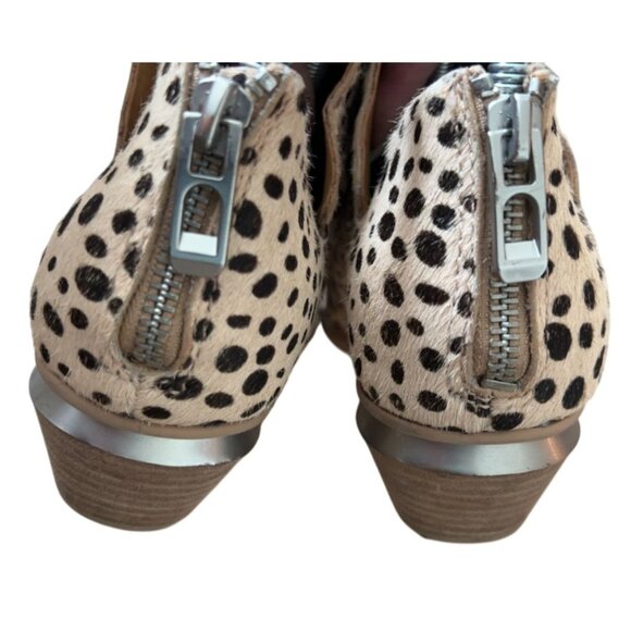 Dolce Vita leopard booties size 7.5 - Picture 4 of 7